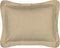 HISTORIC CHARLESTON King Charles Classic European Matelasse Cotton Decorative Pillow Case, King Sham (20" x 36"), Birch