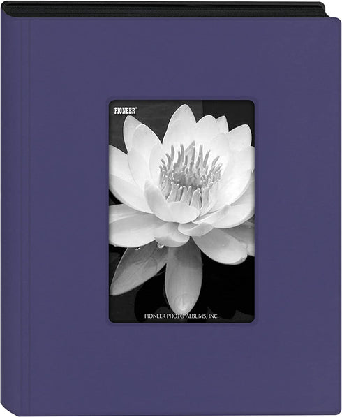 Pioneer Photo Albums KZ-46 Bright Mini Frame Cover Photo Album 24 Pkt 4x6, Blue