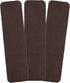 Ottomanson Lifesaver Collection Utility Ribbed Stair Treads, 8" X 30", 14 Pack, Brown