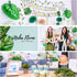 Safari Baby Shower Decorations for Boy - 60 PCS Jungle Baby Shower Decorations Baby Boy Baby Shower Decorations - Jungle Theme Baby Shower Decor - Greenery Baby Shower Decorations Neutral Oh Baby