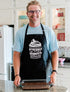 ApronMen, Stressed Desserts BBQ Grill Adjustable Apron for Men, One Size