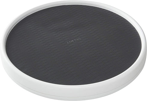 Copco Pro Non-Skid Pantry Cabinet Lazy Susan Turntable, 15-Inch, Charcoal