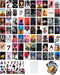 Btaidi 110 Pcs Album Cover Aesthetic Pictures Wall Collage Kit, Album Style Photo Collection Collage Dorm Decor, 70 Album Cover Posters 40 Music Stickers , 4x6 inch Album Cover Poster for Room Bedroom Aesthetic