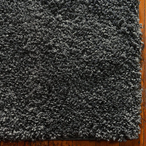 Unique Loom Davos Collection Modern Luxuriously Soft & Cozy Shag Area Rug, 2 ft 2 in x 3 ft, Peppercorn