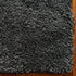 Unique Loom Davos Collection Modern Luxuriously Soft & Cozy Shag Area Rug, 2 ft 2 in x 3 ft, Peppercorn