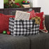 Household Essentials Krush Canvas Utility Tote | Reusable Grocery Bag | Black and White Plaid