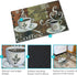 Sunnydaze Kitchen Floor Mat - 23 Inches L x 35 Inches W - Decorative Indoor Rubber and Polyester Mat - Ideal for Kitchen Laundry Room Office or Entryway - Coffee