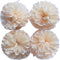 Super Exfoliating Home Spa Weave Loofah Shower Sponge Pouf Mesh Brush - Bath Spa Puff Scrubber Ball - Face Body Poof - Rich Foams Bubble?4.7" Each? Pack of 4
