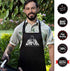 Nomsum Aprons for Men | Premium Quality Funny Aprons | Best for BBQ, Grilling and Cooking | Chef Kitchen Grilling Apron