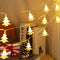 Christmas Lights,19.68 ft 40 led Battery Operated Christmas Tree Lights for Bedroom Patio Room Garden Party Home Christmas Decor Indoor Outdoor Christmas Tree Decorations Warm White