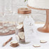 Ginger Ray Wishing Jar & Wooden Hearts Alternative Wedding Guest Book - Beautiful Botanics