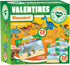JOYIN 28-Count Valentines Day Gifts Cards, Valentine's Greeting Cards for Kids with Dinosaur Toys Valentine Classroom Exchange Party Favor Toy