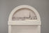 Redi Shade 3607070 Original Arch Light Blocking Pleated Fabric Shade, 72 in x 36 in, White