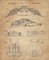 Star Vessels Gifts Under 20 - Set of 8 Wall Art Prints (8x10) for Men Boys Women Bathroom Bedroom Room Decor Movie Sci Fi Wars Comic-Con Man Cave Garage Retro Reinterpreted Studio Student Decorations