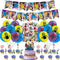 Seven Deadly Sins Birthday Party Decorations,Anime Manga Themed Party Supplies set for Boys Girls with Happy Birthday Banner,Cake Topper,Cupcake Toppers,Balloons,Stickers
