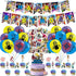 Seven Deadly Sins Birthday Party Decorations,Anime Manga Themed Party Supplies set for Boys Girls with Happy Birthday Banner,Cake Topper,Cupcake Toppers,Balloons,Stickers