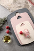 Plastic Cutting Boards for Kitchen Set of 3 with Non-Slip ?Excluding BPA ?Easy To Clean , Dishwasher Safe Chopping Board , Multiple Sizes(Pink)