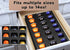 Polar Whale Coffee Espresso Capsule Drawer Organizer Tray Insert Compatible with Nespresso Vertuo VertuoLine for Kitchen Home Office Waterproof Washable Black Foam 21 Compartment 10.9 x 14.9 Inches