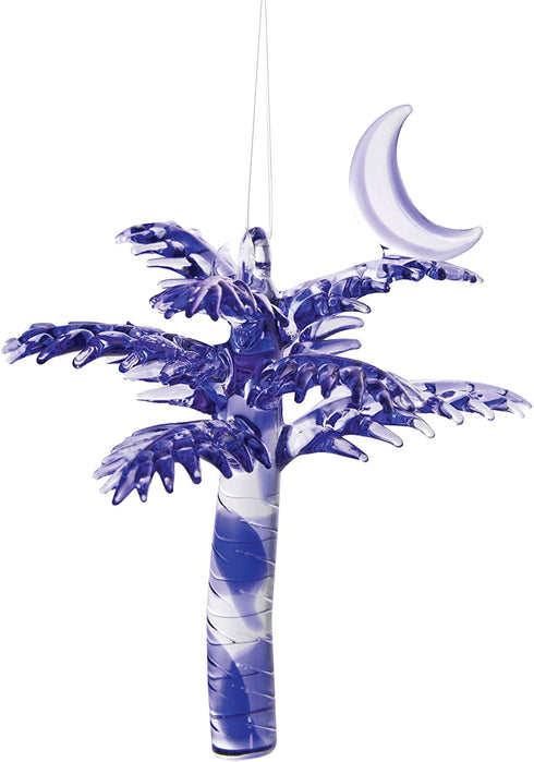 C&F Home Palmetto Sabal Palm South Carolina Christmas Xmas Ornament Ornament Blue