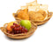 Fruit And Vegetable Storage Round Wicker Baskets Rattan For Serving Potatoes Onions Bread Decor Basket Stackable Set 2 Fruit Holder For Kitchen Countertop Organizing Bathroom Toys Craft (Honey Brown)