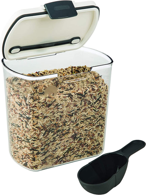 Progressive Prepworks Grain ProKeeper Storage Container, Clear