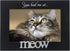 Malden International Designs 4964-46 Expressions You Had Me at Meow Black Wood Picture Frame, 4x6, Black