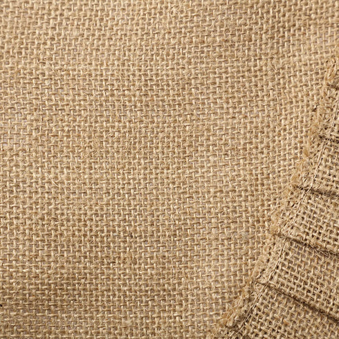 Christmas Tree Skirt Tree Skirt Linen Burlap Tree Skirt for Christmas Tree Decorations (31 Inch)