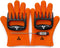 AMZ BBQ Club's Grilling Accessories - Silicone BBQ Gloves, Food Grade Meat Claws, Digital Grilling Thermometer | BBQ Set for Cooking Grilling Barbecue Roasting Baking Open Flame