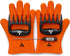 AMZ BBQ Club's Grilling Accessories - Silicone BBQ Gloves, Food Grade Meat Claws, Digital Grilling Thermometer | BBQ Set for Cooking Grilling Barbecue Roasting Baking Open Flame