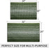 Hyhyco Green Bathroom Rugs,Bath Rug for Bathroom Non Slip,Soft Bath Rugs,Absorbent Bath Mats for Bathroom Floor,Shaggy Plush Bathroom Carpet,Machine Washable & Comes with Laundry Bag (16x24, Green)
