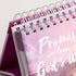 Dayspring - Promises from God's Word - Perpetual Calendar (71350), Red, 5 1/4" x 4 3/4" x 1 1/4"