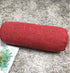 Round Neck Pillow Roll Cervical Support Pillows Neck Pain Relief Cylinder Bolster Pillows with Removable Washable Cover for Sleeping, Chair, Car, Sofa (1, Red)