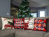 JOYIN Christmas Buffalo Plaid Pillow Covers with Rustic Farmhouse Design (4 Pack), 18x18 Inch Christmas Throw Pillow Case for Sofa, Couch, Bedroom or Patio Seat Christmas Winter Holiday Decoration