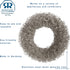REDECKER Stainless Steel Lime Catcher Kessy, Environmentally Friendly Lime Scale Remover, 1-3/4 inches, Made in Germany