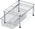 Simple Houseware Stackable Basket Drawer, Chrome