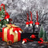 Felt Mushroom Christmas Mushroom Decorations Xmas Hanging Ornament Christmas Tree Ornament Decorations for Christmas Wedding Holiday Daily Life (24 Pieces)