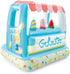 Intex Ice Cream Stand Inflatable Playhouse and Pool, for Ages 2-6, Multi, Model Number: 48672EP