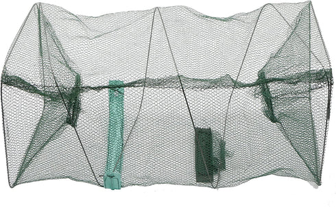 Saltwater Freshwater Fish Crayfish Crawdad Crab Lobster Prawn Trap Net