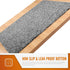 Delxo 24 x 36 Grey Door Mat, Absorbs Mud & Water Entryway Rug, No Odor Anti-Slip Rubber Back Low-Profile Welcome Front Door Mat Indoor, Large Cotton Shoe Scraper Pet Mat Machine Washable