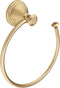 DELTA Cassidy Towel Ring, Champagne Bronze, Bathroom Accessories, 79746-CZ