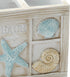 Zenna Home Toothbrush Holder Seaside Serenity Bath Accessories, Teal/Ivory