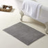 Amrapur Overseas 100-Percent Turkish Cotton Bath Rug Grey