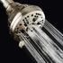 AquaDance Brushed Nickel High Pressure 6-Setting Spiral Shower Head Angle Adjustable, Anti-Clog Showerhead Jets, Tool-Free Installation-USA Standard Certified-Top U.S. Brand
