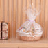 Oval Willow Basket with Double Drop Down Handles