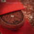EINKORN & RYE Artisanal Round UFO Lame - Premium Crafted Leather Case and 5 Blades Included - Ambidextrous Bakers Tool for Scoring Dough