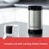 BLACK+DECKER Coffee Grinder One Touch Push-Button Control, 2/3 Cup Bean Capacity, Stainless Steel