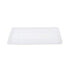 Rubbermaid Commercial Products Food Storage Box Lid for 8.5, 12.5, 16.5, and 21.5 Gallon Sizes, Clear (FG330200CLR)