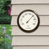 LaCrosse 104-108 8" Analog Round Dial Thermometer, 8", Brown