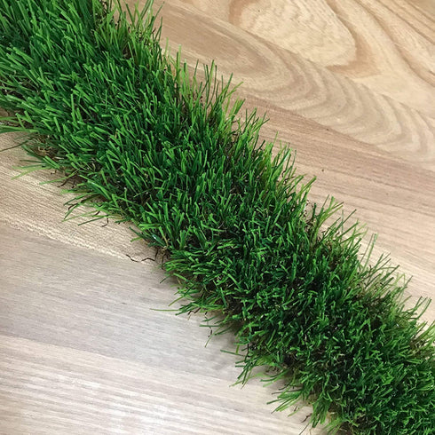 Artificial Grass Decoration Strip Indoor/Outdoor DIY Fake Grass (Width 4cm x Length 245cm, Pine Needle Grass)