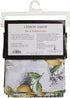 Achim Home Furnishings LDTV36YL12 Lemon Drop Tier and Valance Window Curtain Set, 58" x 36", Yellow
